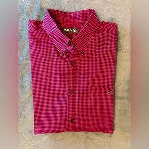 Orvis L/S, Cotton, Button Closed Pocket, Button Down Shirt, Size: XL (5038)